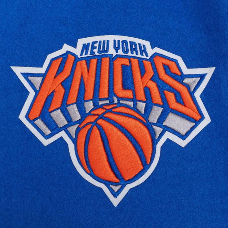 Pro Standard プロスタンダード NBA公式 正規品 メンズ スタジャン ジャケット ニューヨーク・ニックス NEW YORK KNICKSの画像