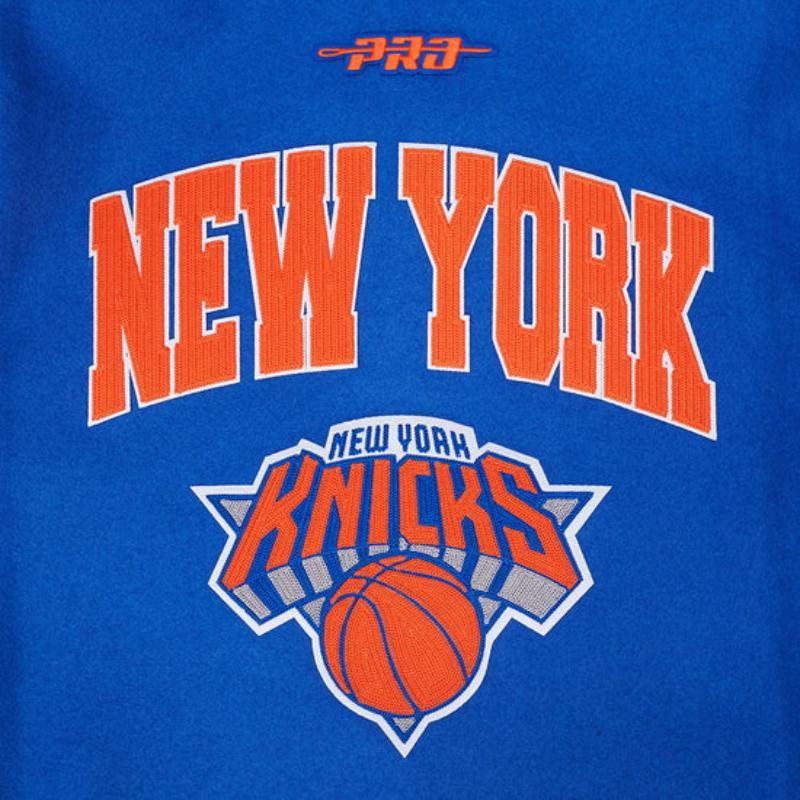 Pro Standard プロスタンダード NBA公式 正規品 メンズ スタジャン ジャケット ニューヨーク・ニックス NEW YORK KNICKSの画像