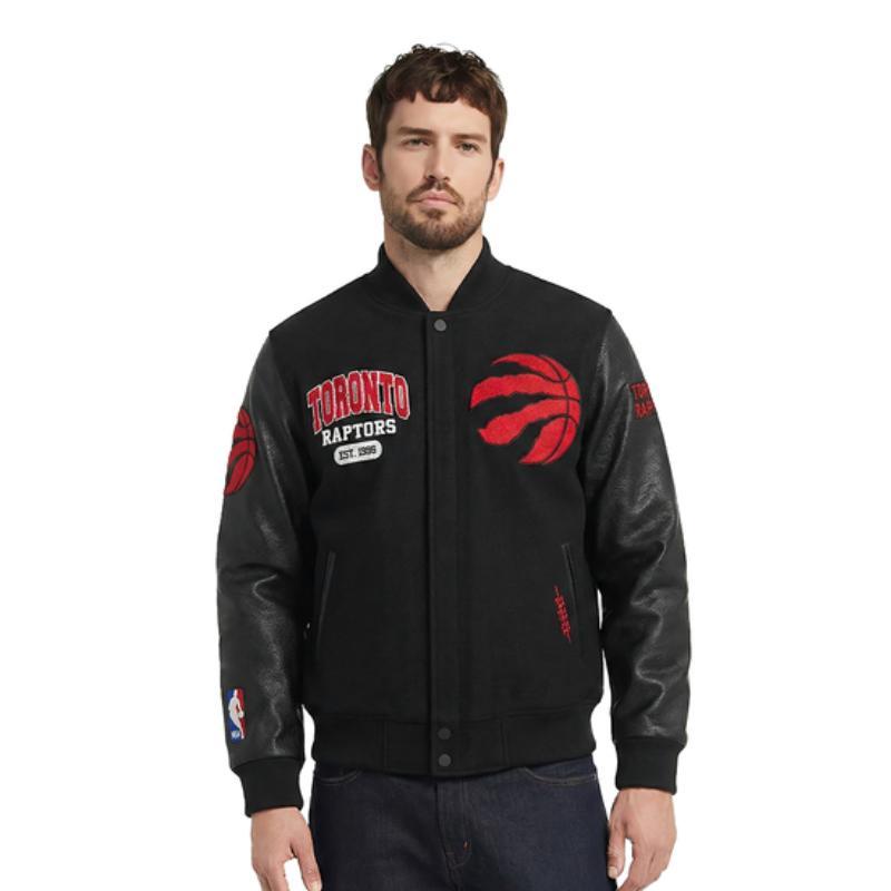 Pro Standard プロスタンダード NBA公式 正規品 メンズ スタジャン ジャケット トロント・ラプターズ TORONTO RAPTORSの画像