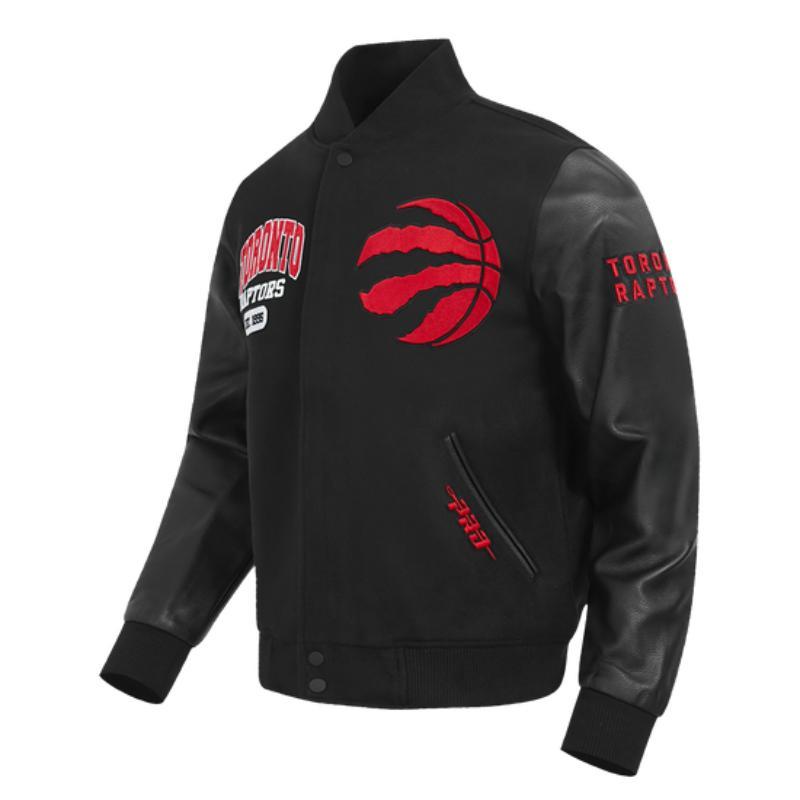 Pro Standard プロスタンダード NBA公式 正規品 メンズ スタジャン ジャケット トロント・ラプターズ TORONTO RAPTORSの画像