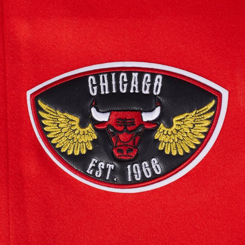 Pro Standard プロスタンダード NBA公式 正規品 メンズ スタジャン ジャケット シカゴ・ブルズ CHICAGO BULLSの画像
