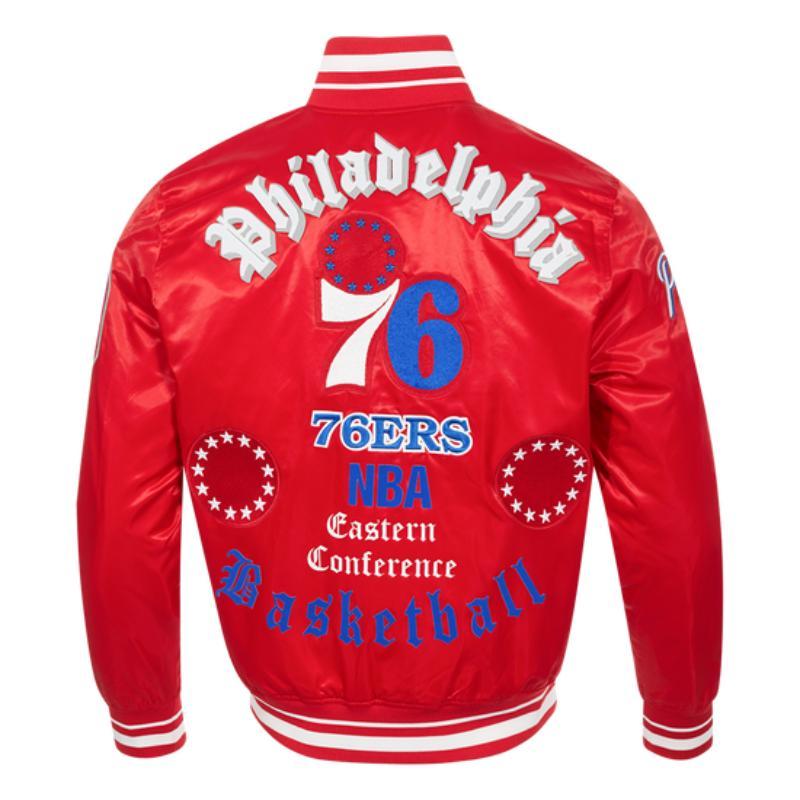 NBA フィラデルフィア76ers MA-1ジャケット Pro Standard プロスタンダード NBA公式 正規品 メンズ スタジャン