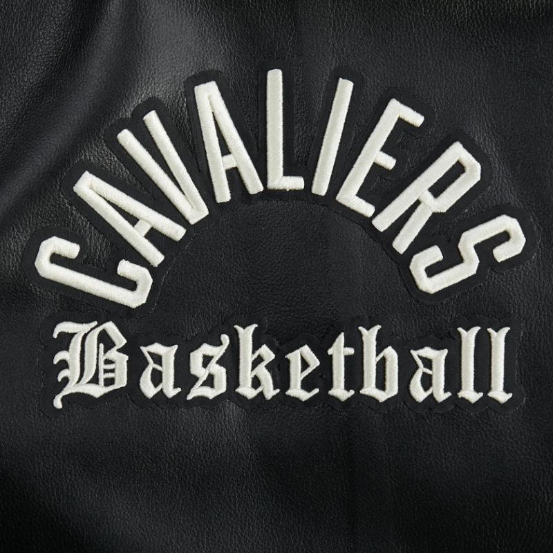 Pro Standard プロスタンダード NBA公式 正規品 メンズ レザージャケット 革ジャン スタジャン クリーブランド・キャバリアーズ CLEVELAND CAVALIERSの画像