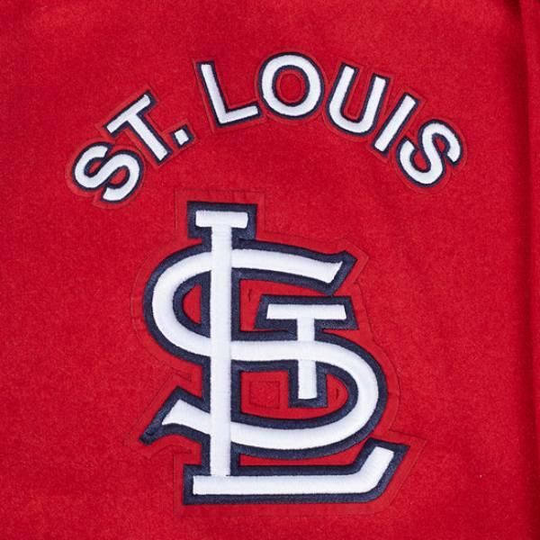 Pro Standard プロスタンダード MLB メンズ スタジャン ジャケット カージナルス ヌートバー ST. LOUIS CARDINALS RETRO CLASSICS RIB WOOL VARSITY JACKETの画像