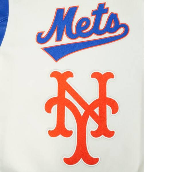 Pro Standard プロスタンダード MLB メンズ スタジャン ジャケット メッツ 千賀滉大 NEW YORK METS RETRO CLASSICS RIB WOOL VARSITY JACKETの画像