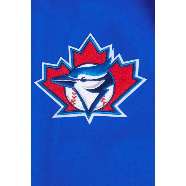 Pro Standard プロスタンダード MLB メンズ スタジャン ジャケット ブルージェイズ 岡本和真 TORONTO BLUE JAYS RETRO CLASSIC RIB WOOL VARSITY JACKETの画像