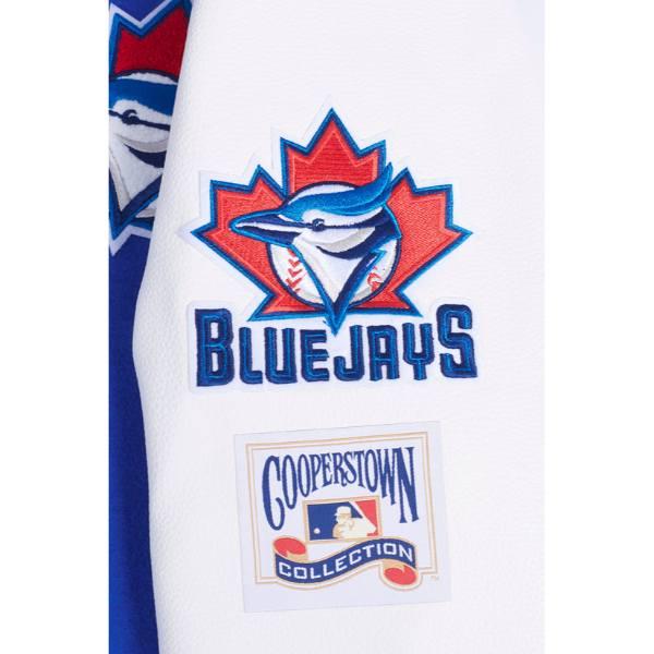 Pro Standard プロスタンダード MLB メンズ スタジャン ジャケット ブルージェイズ 岡本和真 TORONTO BLUE JAYS RETRO CLASSIC RIB WOOL VARSITY JACKETの画像