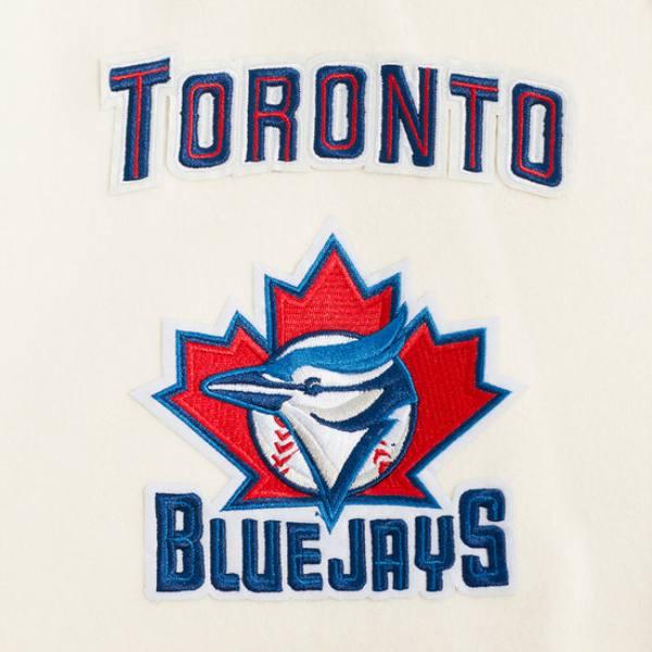 Pro Standard プロスタンダード MLB メンズ スタジャン ジャケット ブルージェイズ 岡本和真 TORONTO BLUE JAYS RETRO CLASSIC RIB WOOL VARSITY JACKETの画像