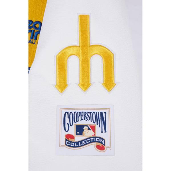 Pro Standard プロスタンダード MLB メンズ スタジャン ジャケット マリナーズ イチロー SEATTLE MARINERS RETRO CLASSIC RIB WOOL VARSITY JACKETの画像