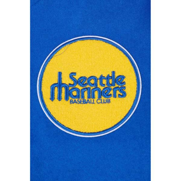 Pro Standard プロスタンダード MLB メンズ スタジャン ジャケット マリナーズ イチロー SEATTLE MARINERS RETRO CLASSIC RIB WOOL VARSITY JACKETの画像