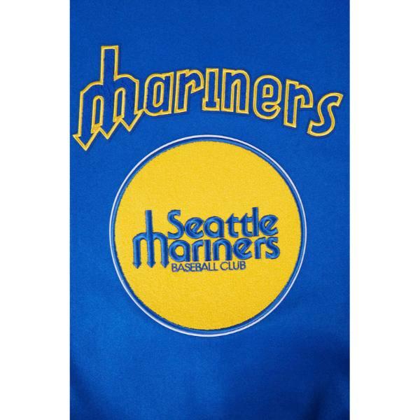 Pro Standard プロスタンダード MLB メンズ スタジャン ジャケット マリナーズ イチロー SEATTLE MARINERS RETRO CLASSIC RIB WOOL VARSITY JACKETの画像