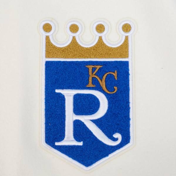 Pro Standard プロスタンダード MLB メンズ スタジャン ジャケット ロイヤルズ KANSAS CITY ROYALS RETRO CLASSIC RIB WOOL VARSITY JACKETの画像