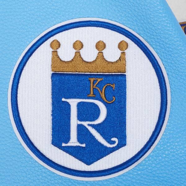Pro Standard プロスタンダード MLB メンズ スタジャン ジャケット ロイヤルズ KANSAS CITY ROYALS RETRO CLASSIC RIB WOOL VARSITY JACKETの画像