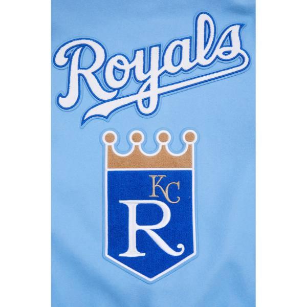 Pro Standard プロスタンダード MLB メンズ スタジャン ジャケット ロイヤルズ KANSAS CITY ROYALS RETRO CLASSIC RIB WOOL VARSITY JACKETの画像