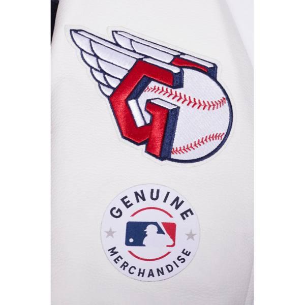 Pro Standard プロスタンダード MLB メンズ スタジャン ジャケット ガーディアンズ CLEVELAND GUARDIANS RETRO CLASSIC RIB WOOL VARSITY JACKETの画像