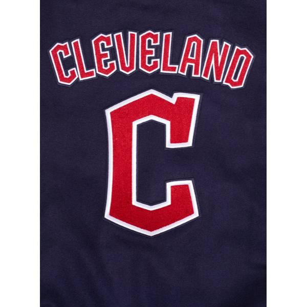 Pro Standard プロスタンダード MLB メンズ スタジャン ジャケット ガーディアンズ CLEVELAND GUARDIANS RETRO CLASSIC RIB WOOL VARSITY JACKETの画像