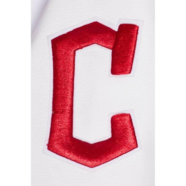 Pro Standard プロスタンダード MLB メンズ スタジャン ジャケット ガーディアンズ CLEVELAND GUARDIANS RETRO CLASSIC RIB WOOL VARSITY JACKETの画像