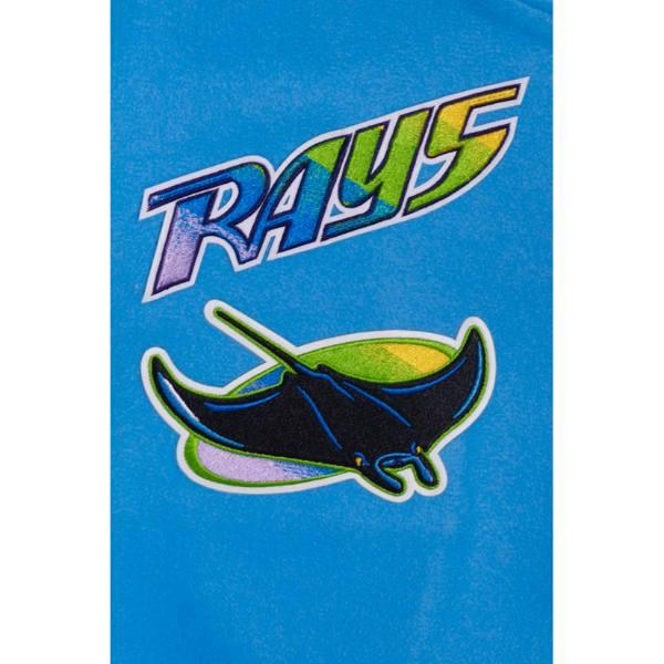 Pro Standard プロスタンダード MLB メンズ スタジャン ジャケット デビルレイズ TAMPA DEVIL RAYS RETRO CLASSIC RIB WOOL VARSITY JACKETの画像