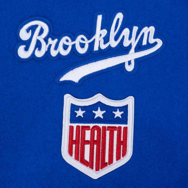 Pro Standard プロスタンダード MLB メンズ スタジャン ジャケット ドジャース 大谷翔平 山本由伸 BROOKLYN DODGERS RETRO CLASSIC RIB WOOL VARSITY JACKETの画像