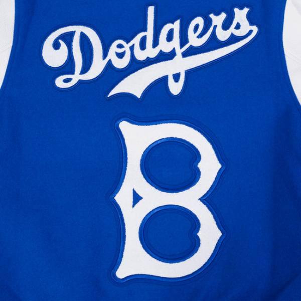 Pro Standard プロスタンダード MLB メンズ スタジャン ジャケット ドジャース 大谷翔平 山本由伸 BROOKLYN DODGERS RETRO CLASSIC RIB WOOL VARSITY JACKETの画像