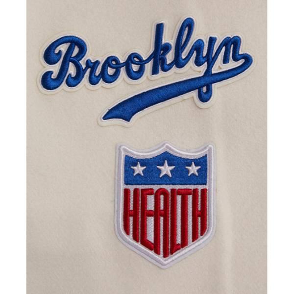 Pro Standard プロスタンダード MLB メンズ スタジャン ジャケット ドジャース 大谷翔平 山本由伸 BROOKLYN DODGERS RETRO CLASSIC RIB WOOL VARSITY JACKETの画像