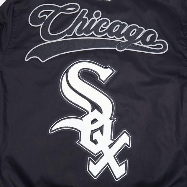 Pro Standard プロスタンダード MLB メンズ ジップアップジャケット ホワイトソックス 村上宗隆 CHICAGO WHITE SOX LIVING LARGE TWILL JACKETの画像