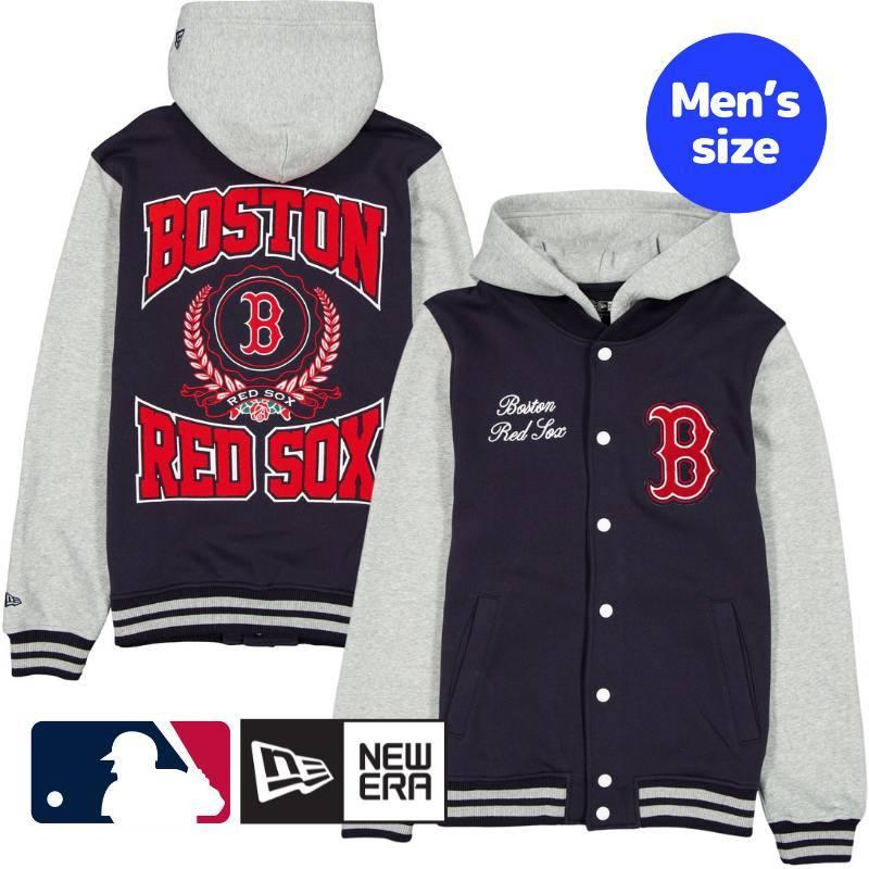 MLB REDSOX レッドソックス スタジアムジャケット ジャンパー NEW ERA（ニューエラ） MLB公式 メンズ アウター ジャケット