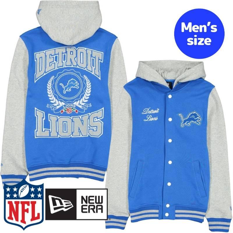 Detroit Lions デトロイト・ライオンズ　スタジャン NFL公式 メンズ アウター スタジャン バーシティジャケット プロ