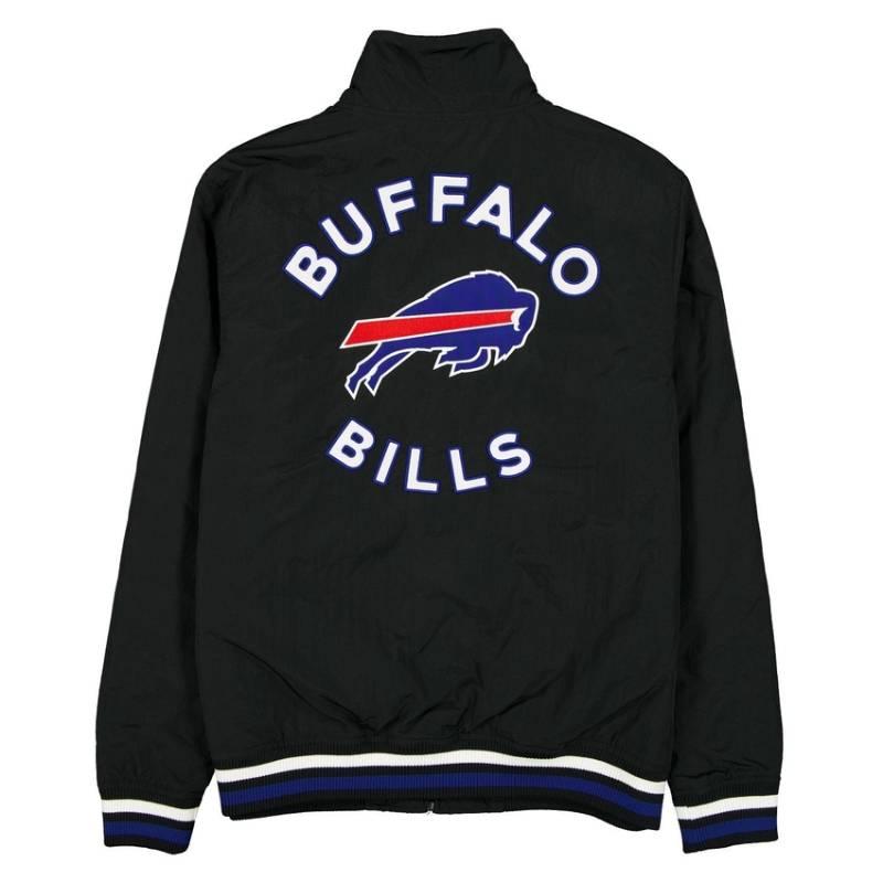NFL公式 メンズ アウター コーチジャケット ナイロンジャケット ウィンドブレーカー ジャンパー バッファロー・ビルズ Buffalo Bills ニューエラ New Eraの画像
