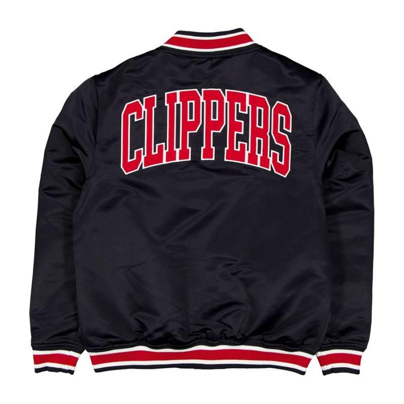 ニューエラ クリッパーズ カワイ・レナード NBA公式 メンズ アウター バーシティジャケット スタジャン ジャンパー New Eraの画像