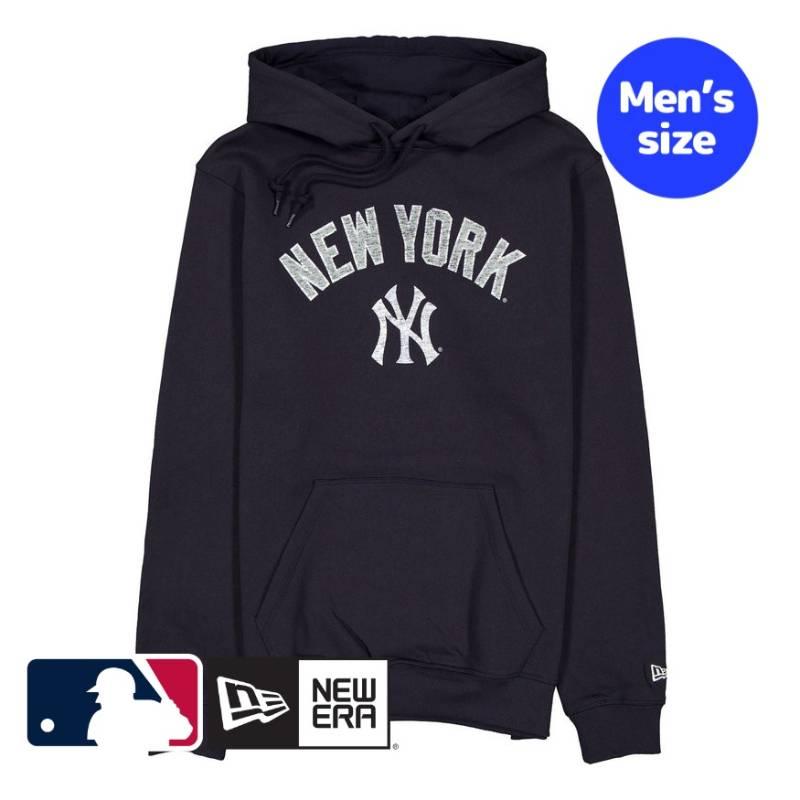MLB ニューヨーク ロゴ スウェットパーカー　MLB正規品　新品 NEW ERA（ニューエラ） MLB公式 メンズ パーカー トレーナー 長袖