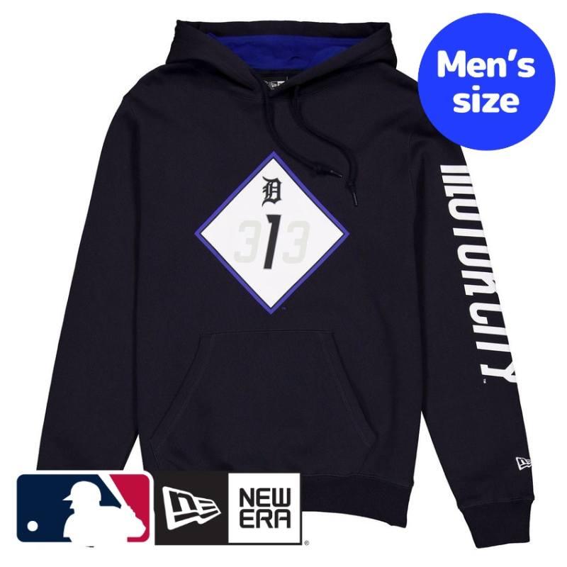 デトロイト・タイガース MLB公式 メンズ パーカー フーディー 長袖 