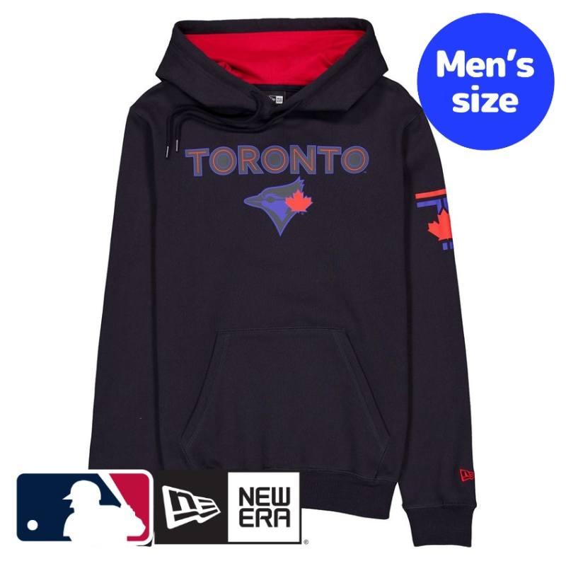 海外Sサイズ：トロント ブルージェイズ サーマフィットパーカー MLB公式 トロント・ブルージェイズ 岡本和真 MLB公式 メンズ パーカー