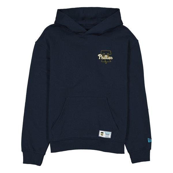 MLB メンズ パーカー New Era ニューエラ フィラデルフィア・フィリーズ Philadelphia Phillies 2026 City Connect Boxy Hoodieの画像