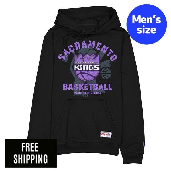 NBA メンズ パーカー 長袖トップス キングス New Era ニューエラ Sacramento Kings 2025 City Edition Hoodie