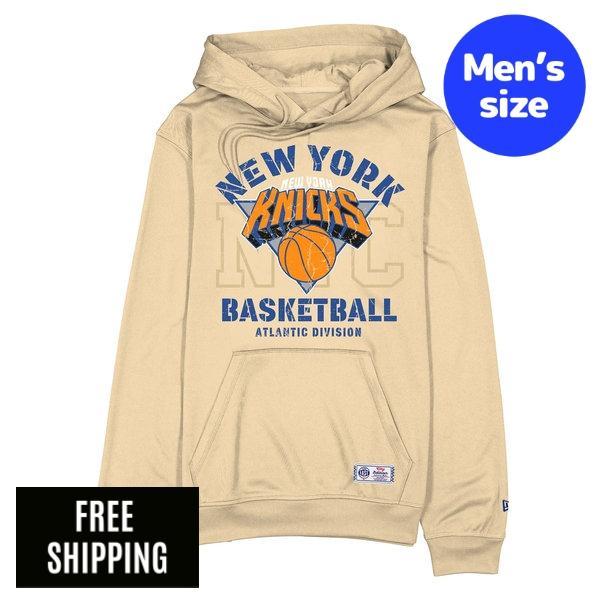 NBA メンズ パーカー 長袖トップス ニックス New Era ニューエラ New York Knicks 2025 City Edition Hoodie