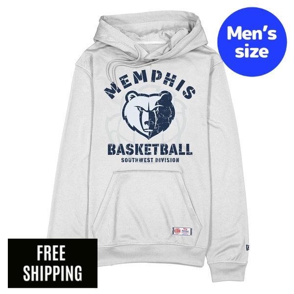 NBA メンズ パーカー 長袖トップス グリズリーズ New Era ニューエラ Memphis Grizzlies 2025 City Edition Hoodie