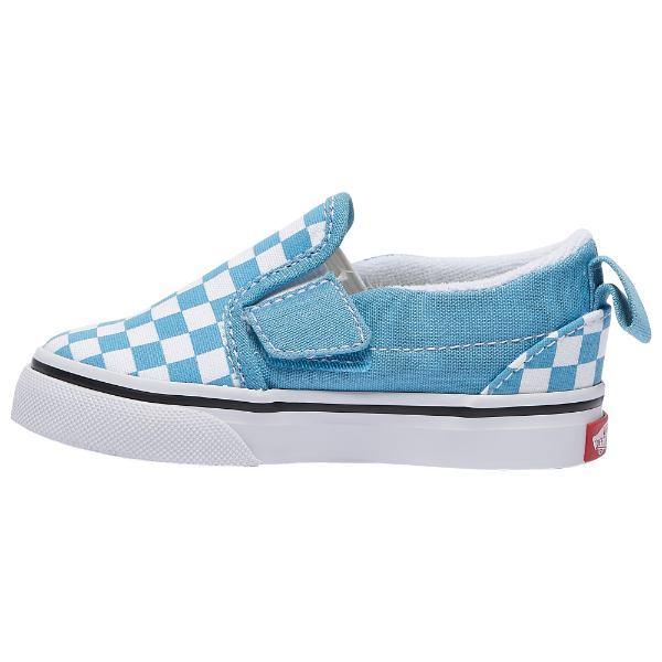 Vans バンズ ベビー・キッズ Vans Slip On V Checkerboard Skate Shoe スニーカー 子供靴｜us-kidswear｜02