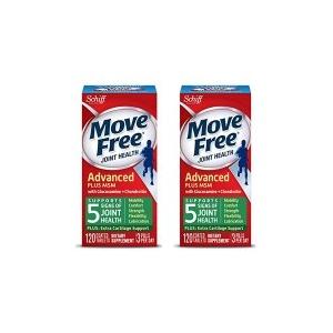 Move Free Advanced Plus 【SALE／10%OFF MSM Cartilage tablets×2箱 Support 120 流行 Extra