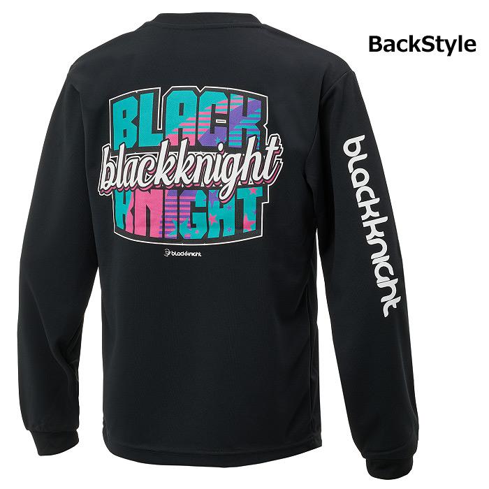 ブラックナイト バドミントン メンズ 長袖Tシャツ ドライロングTシャツ