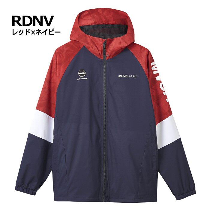 デサント DESCENTE ムーブスポーツ HEATNAVI TOUGH 総柄フルジップフーディー マルチスポーツ WUPニットジャケット ST4FWB31M-GRBK MOVESPORT デサント ムーブスポーツ メンズ HEATNAVI TOUGH 総柄