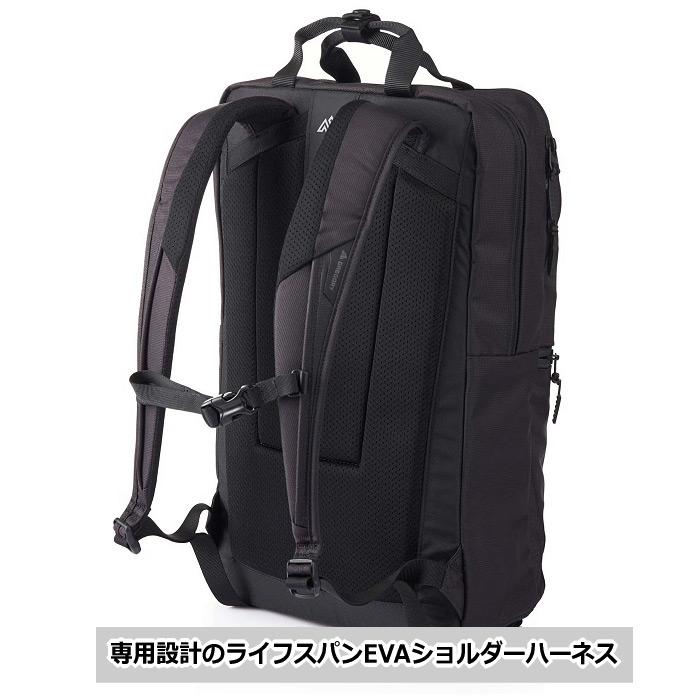 (国内正規品)グレゴリー コミュートデイ スリム ブラック 16L リュック 2026〜27年秋冬継続モデル (自社)(メール便不可)の画像