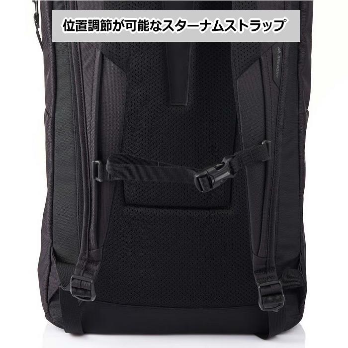 (国内正規品)グレゴリー コミュートデイ スリム ブラック 16L リュック 2026〜27年秋冬継続モデル (自社)(メール便不可)の画像