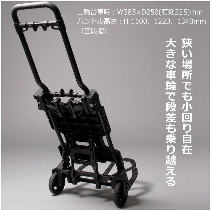 花岡車輌 台車 フラットカート ツーバイフォー F-CART 2x4 BLACK