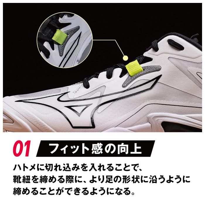 【新品未使用】ミズノ バレーボールシューズ ウエーブライトニングZ8 27cm MIZUNO（ミズノ） バレーボールシューズ ウエーブライトニング Z8 2025