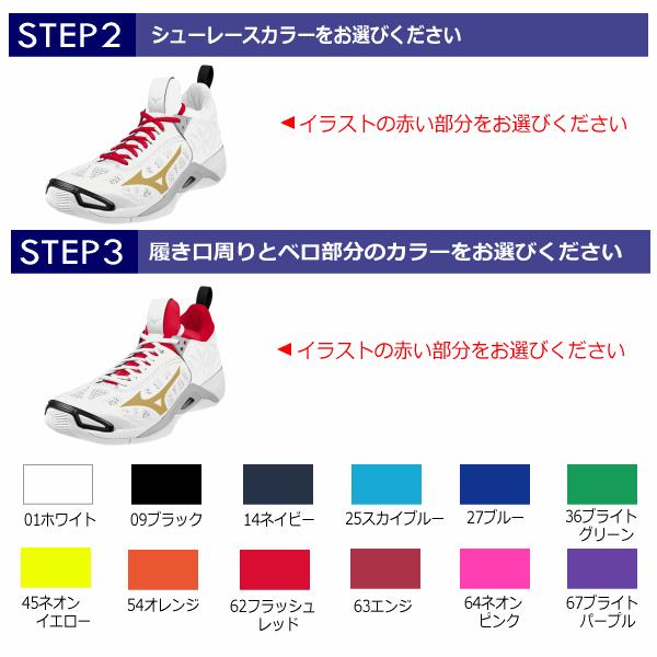 MIZUNO（ミズノ） バレーボールシューズ オーダーシューズ WAVE