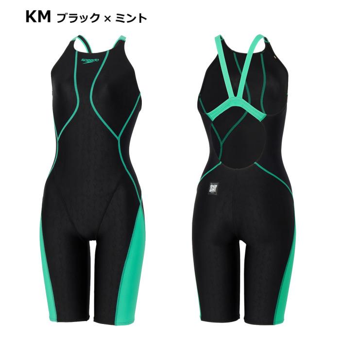 (部活応援100円クーポン)スピード 水泳 レディース水着 競泳用 フレックスシグマニューオープンバックニースキン1 2026年春夏モデル  (自社)(メール便不可)_1