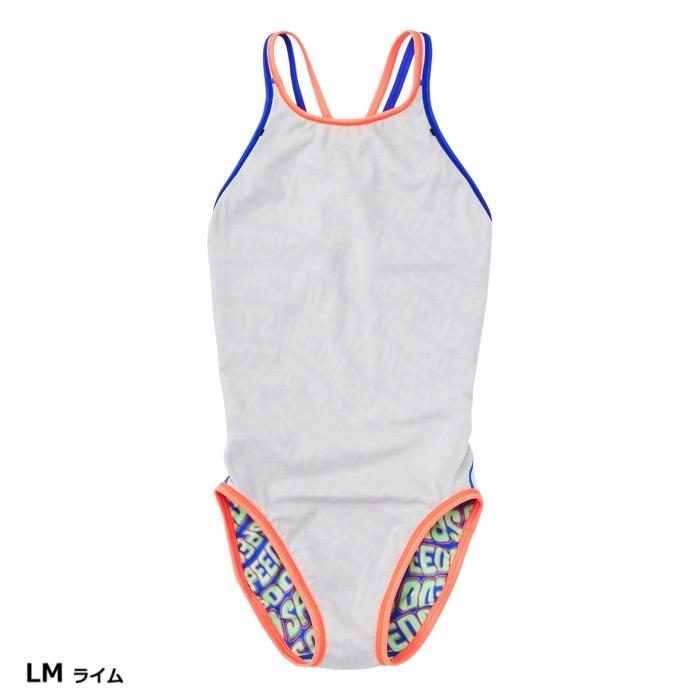 新品　レディース　スピード　競泳水着　Lサイズ　練習用 speedo（スピード） 水泳 レディース水着 練習用 ファンピースダブル