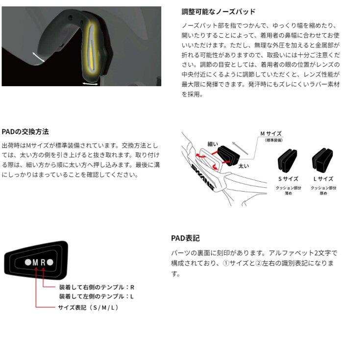 スワンズ スポーツ用サングラス FACEONE ULTRA LENS for BALL SPORTS
