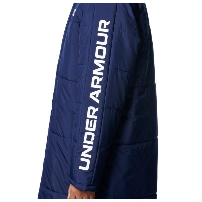 アンダーアーマー メンズ コート ベンチコート UAロゴ ロング
